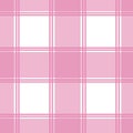 Seamless pattern pink buffalo plaid vector illustration